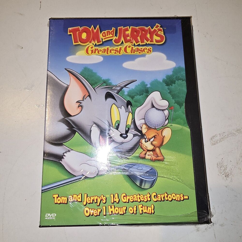 Tom and Jerry's Greatest Chases--DVD Like New